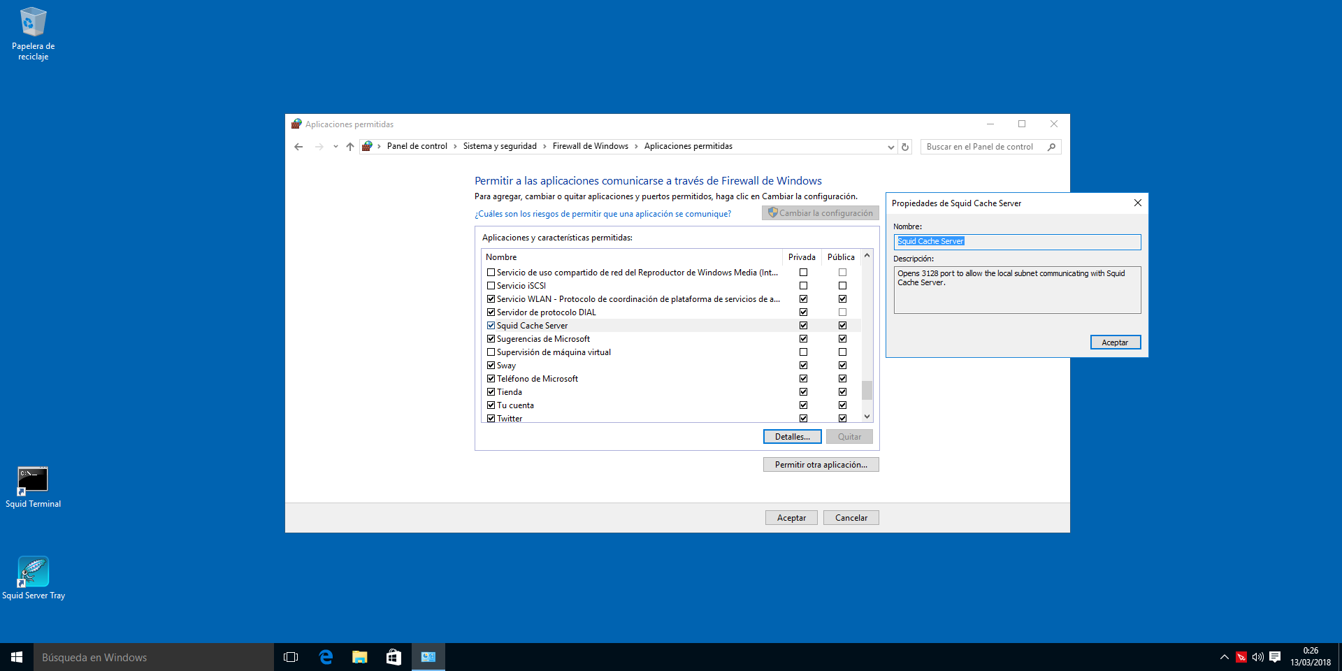 FW Básico de Windows