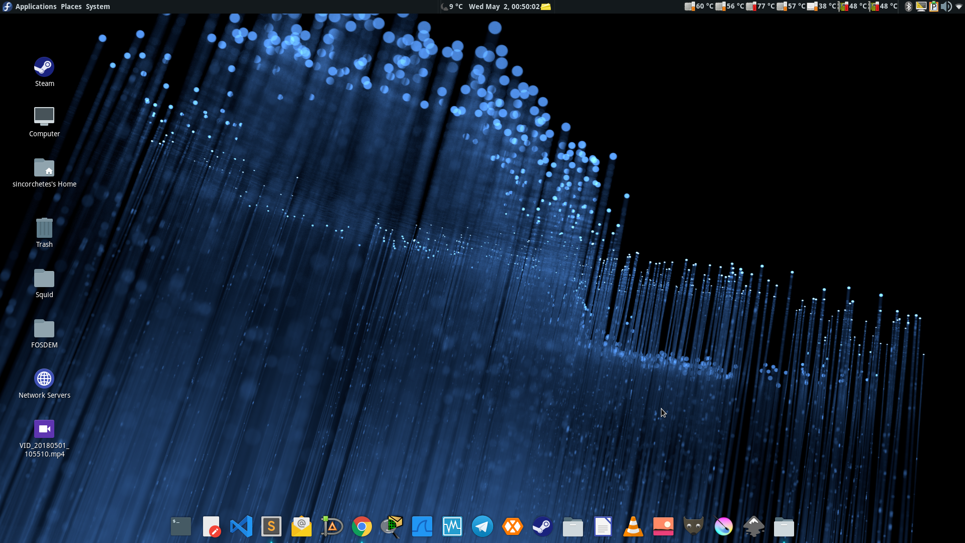 Fedora Mate personalizado