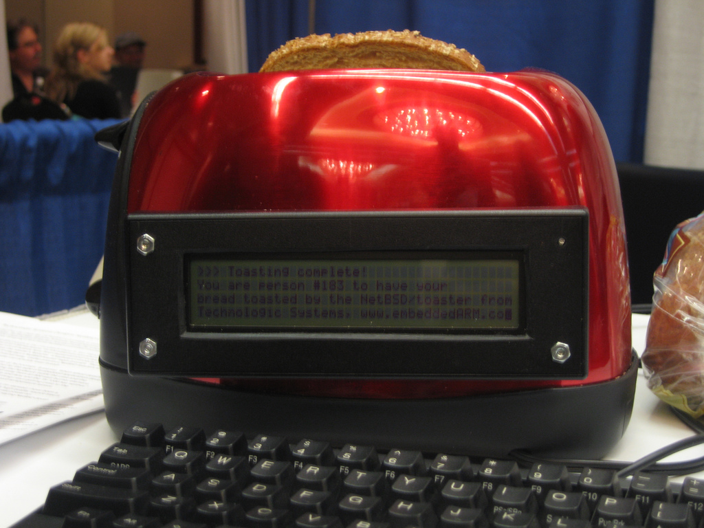 Tostadora, imagen obtenida de https://www.flickr.com/photos/daveykun/99162805